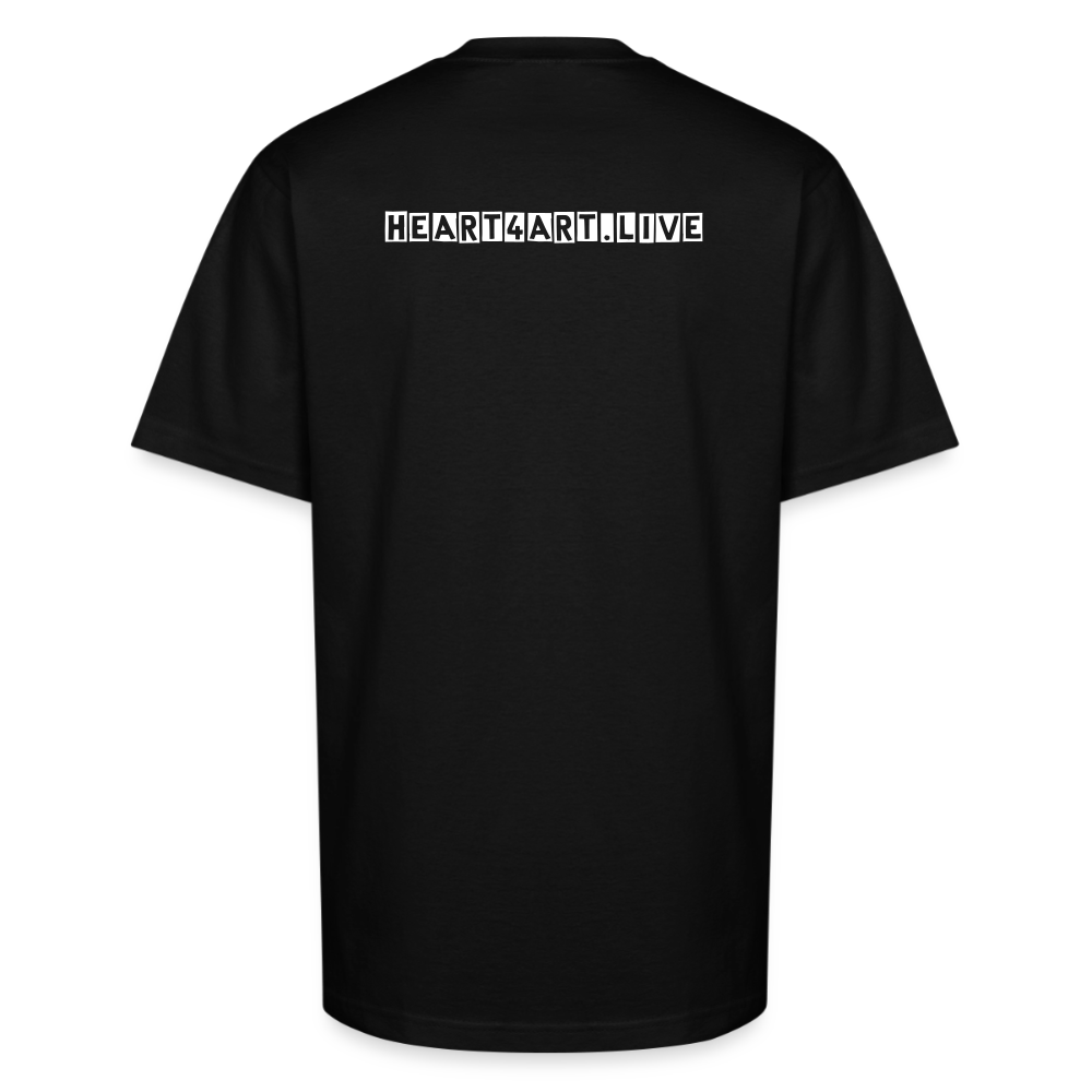 DJ ZMARIE "THE DANCING DJ" Unisex Oversized Heavyweight T-Shirt - black