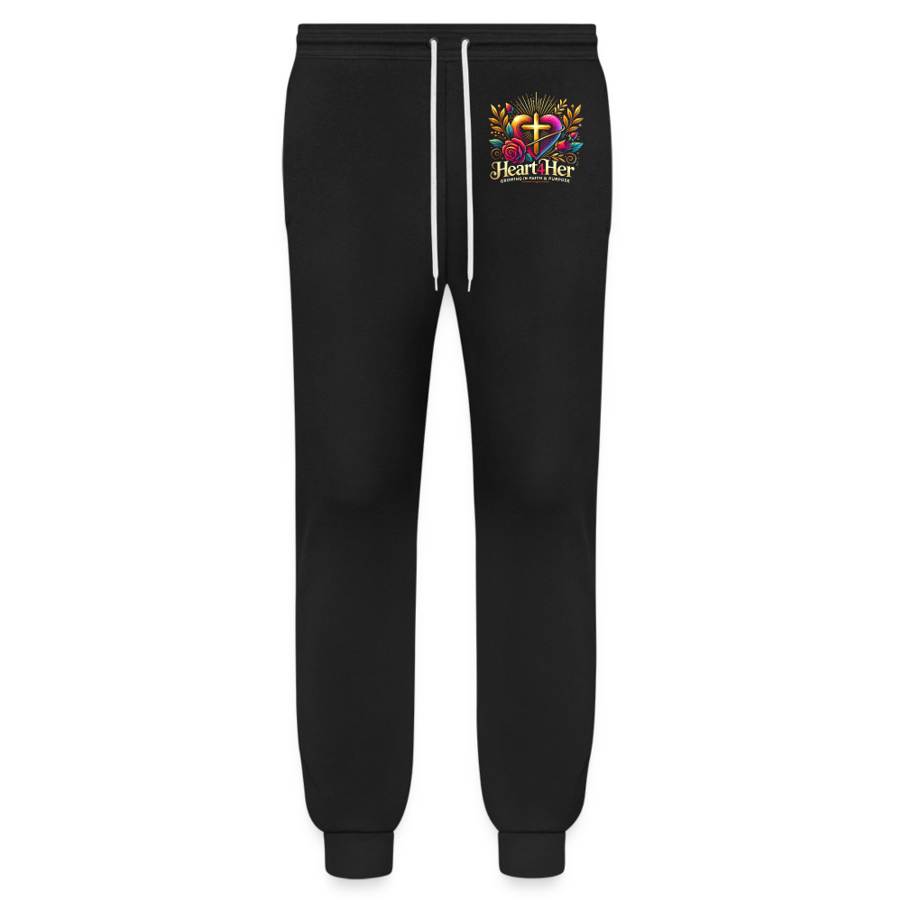 Heart4Her Bella + Canvas Unisex Joggers - black