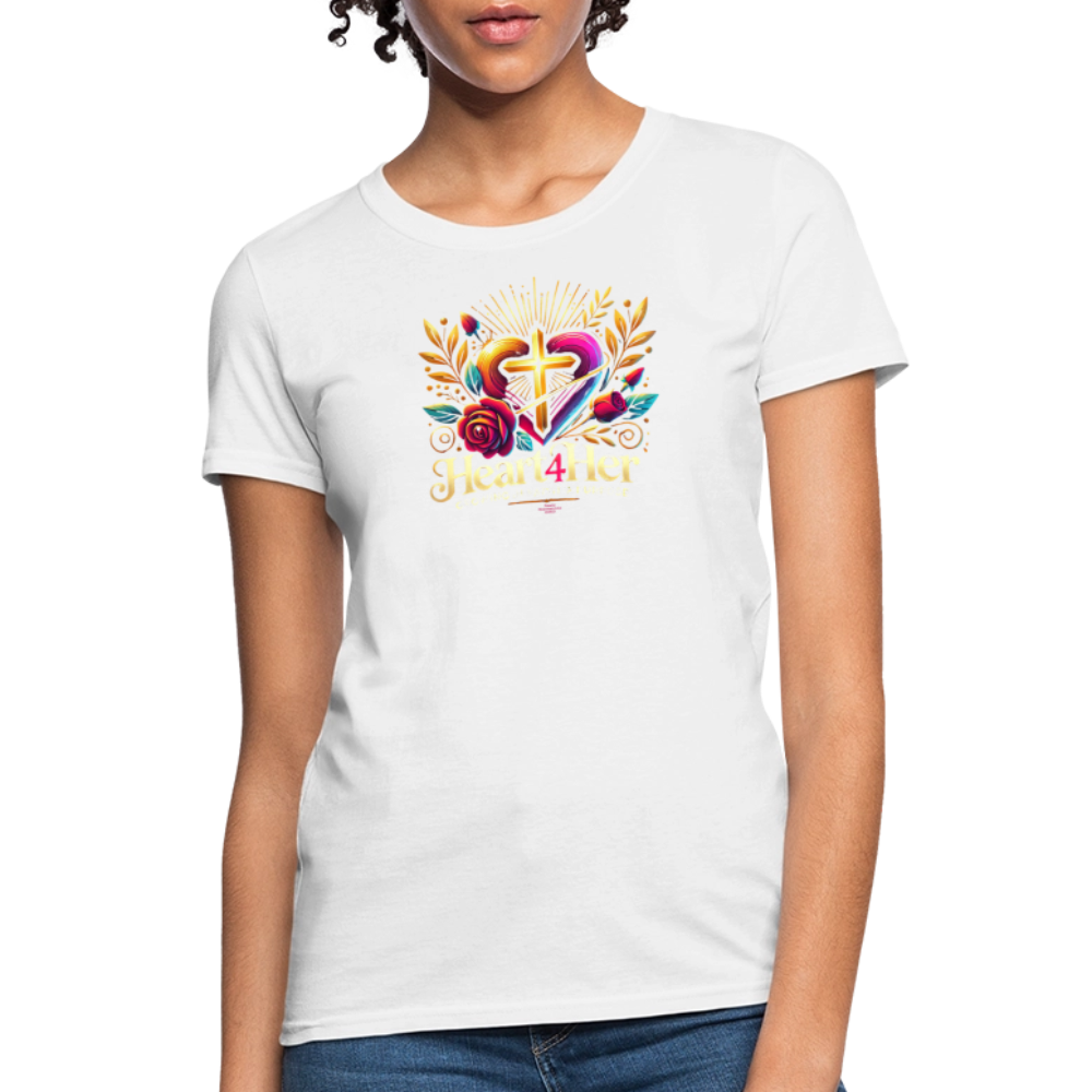 Heart4Her Women's T-Shirt - white