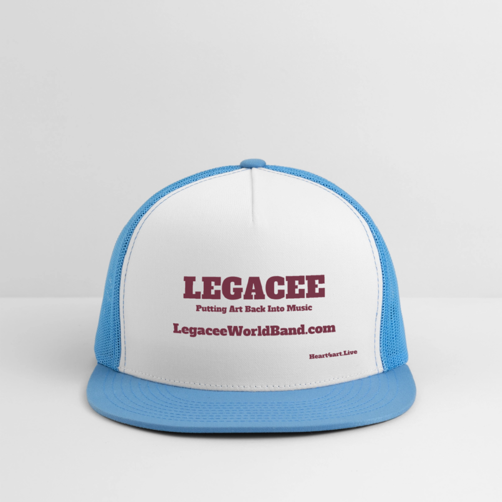 LEGACEE Trucker Hat - white/blue