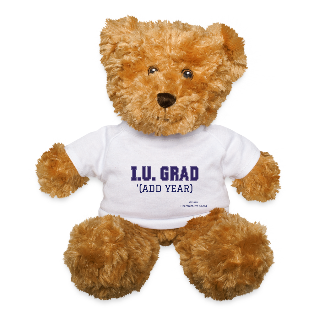 Interfaith University Customizable Teddy Bear - white