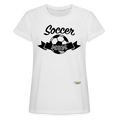 Soccer Mom Women's Relaxed Fit T-Shirt - white