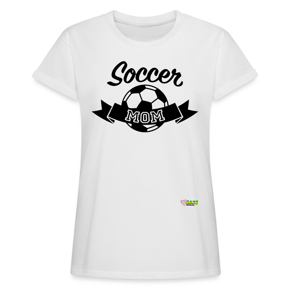 Soccer Mom Women's Relaxed Fit T-Shirt - white