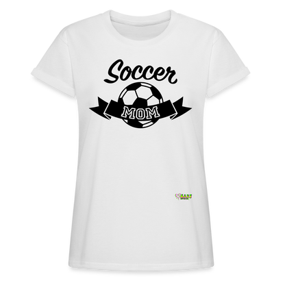 Soccer Mom Women's Relaxed Fit T-Shirt - white