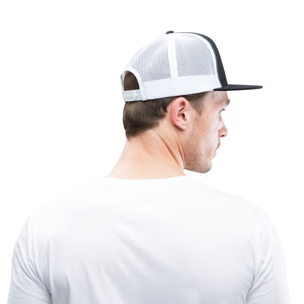 ON FYE 4 JESUS Trucker Hat - black/white