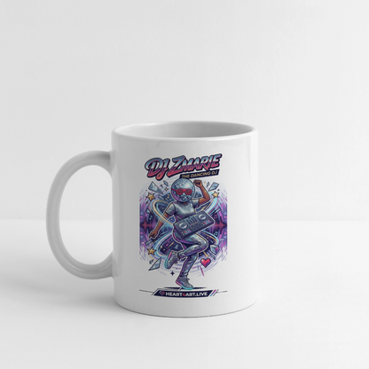 DJ ZMARIE "THE DANCING DJ" Coffee/Tea Mug (WHITE) - white