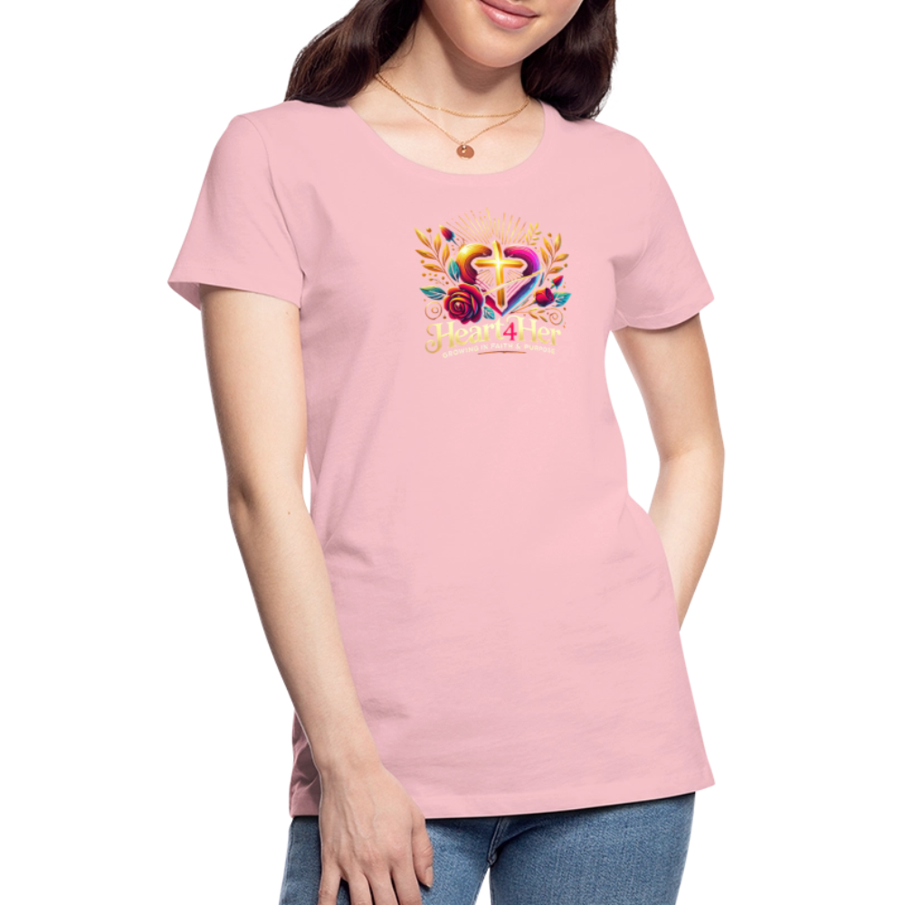 Heart4Her Women’s Premium T-Shirt - pink