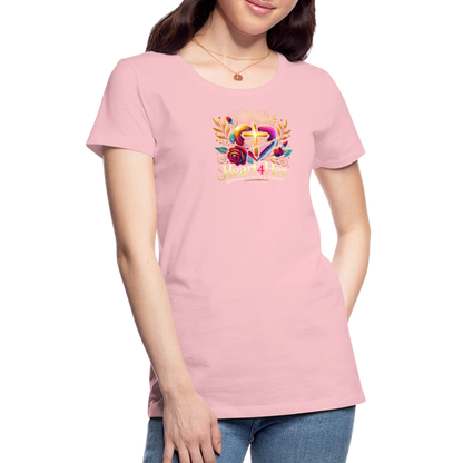 Heart4Her Women’s Premium T-Shirt - pink