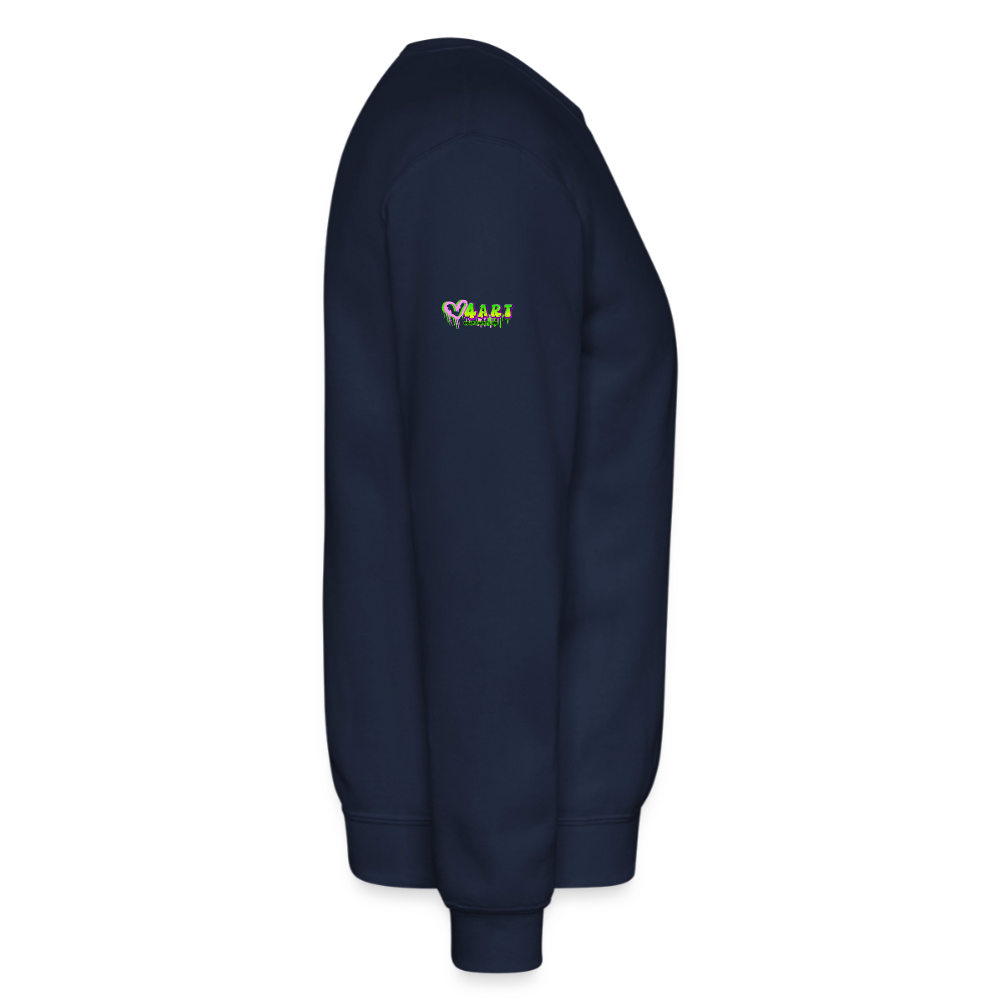 ON FYE 4 JESUS Crewneck Sweatshirt - navy