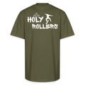 Holy Rollers Skater Unisex Oversized Heavyweight T-Shirt - classic olive