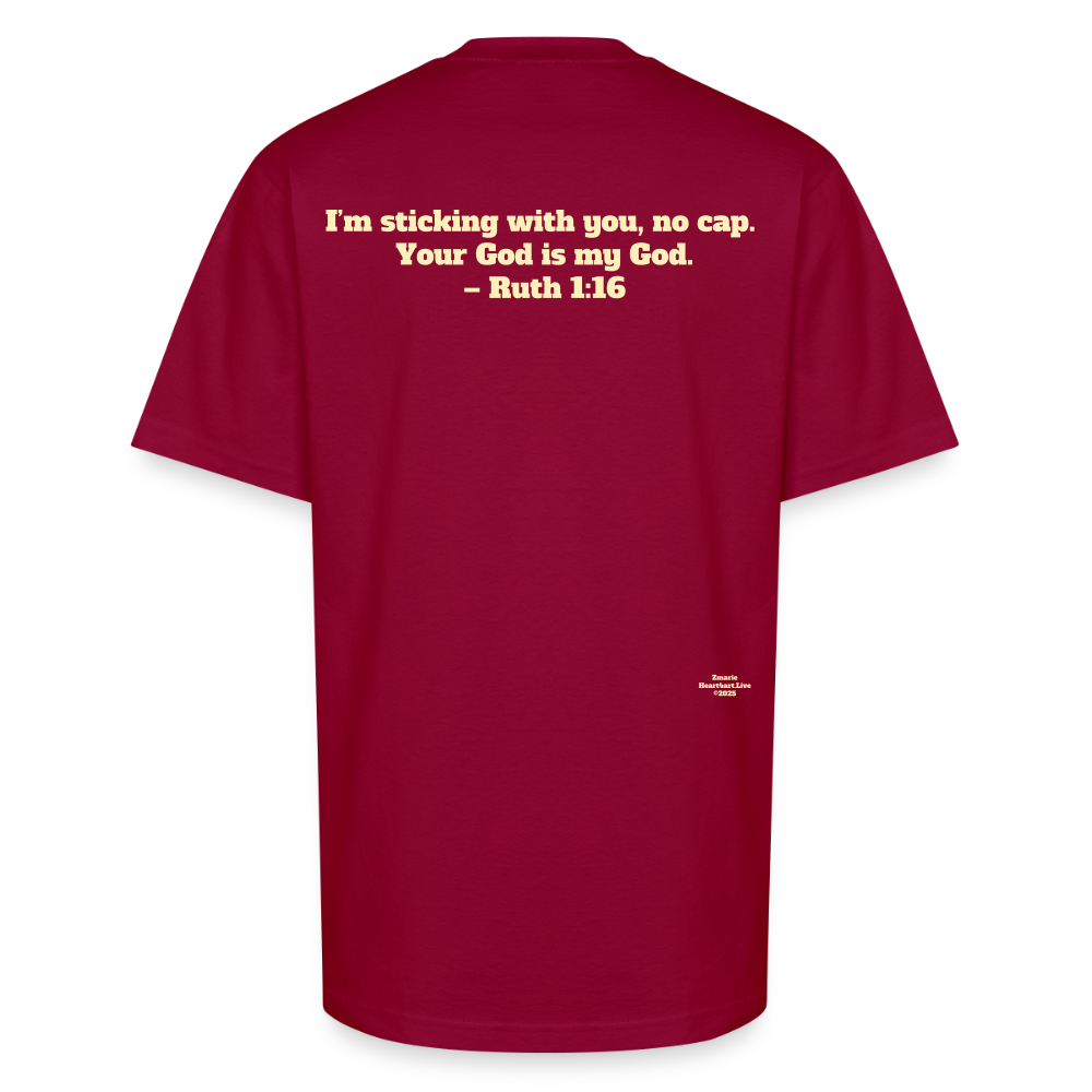 Ruth- Holy Hustle Wear 🔥Unisex Tee - cardinal