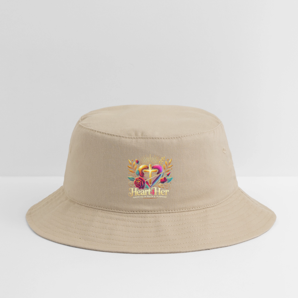 Heart4Her Bucket Hat - cream