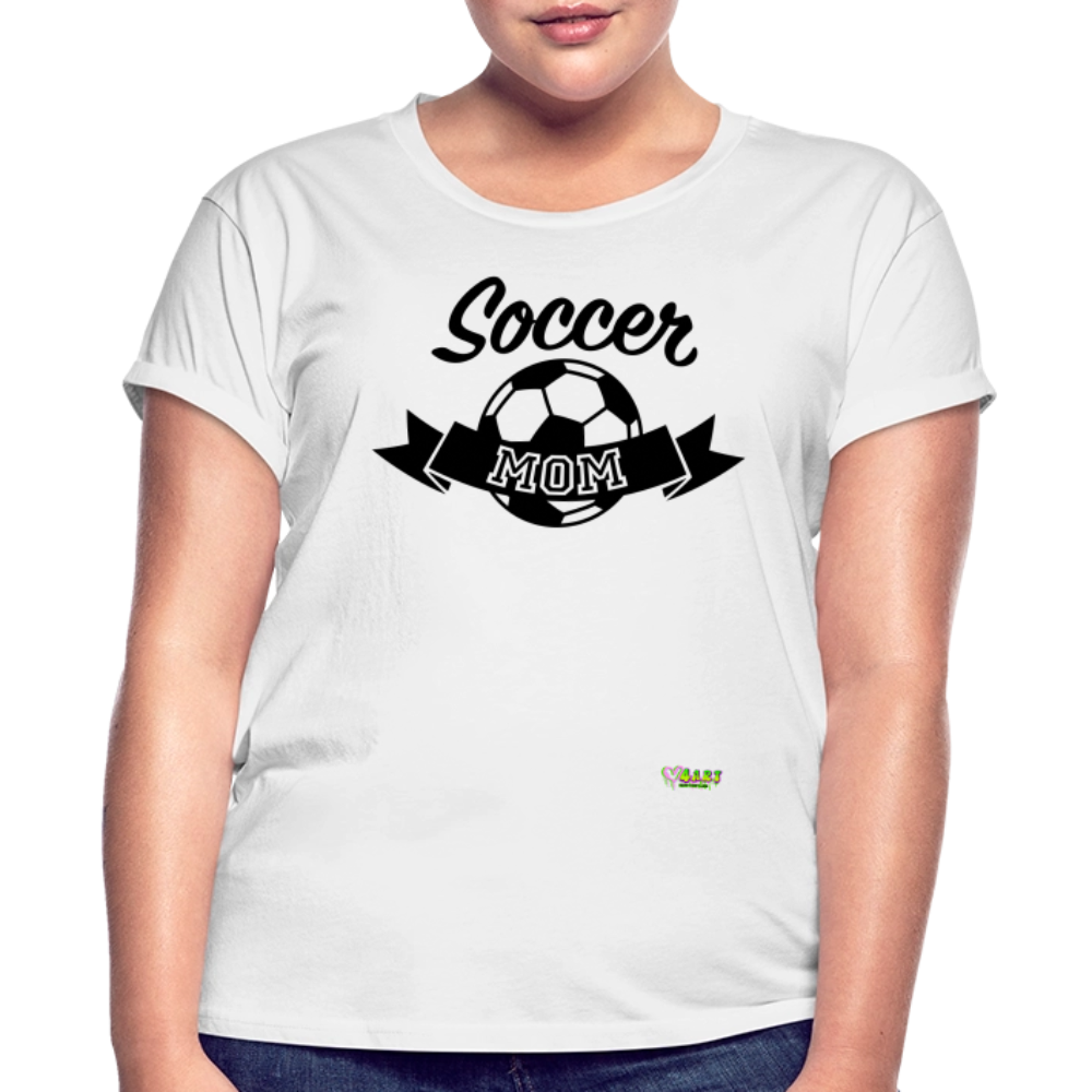 Soccer Mom Women's Relaxed Fit T-Shirt - white