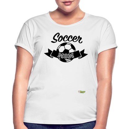 Soccer Mom Women's Relaxed Fit T-Shirt - white