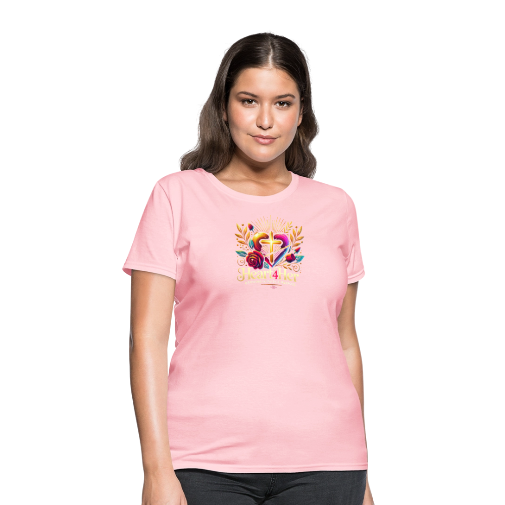Heart4Her Women's T-Shirt - pink