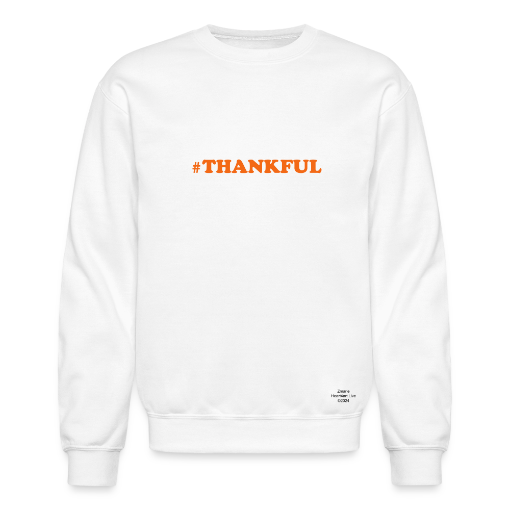 #THANKFUL Crewneck Sweatshirt - white
