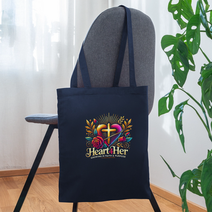 Heart4Her Tote Bag - navy