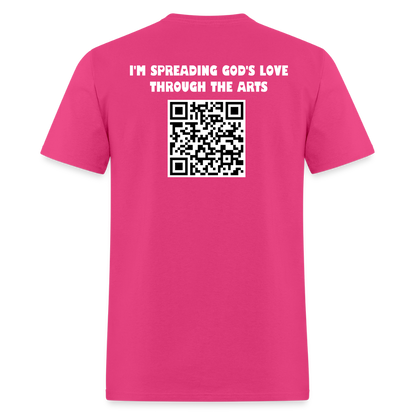 LIVING LIFE SIMPLE SPREAD LOVE Unisex Classic T-Shirt - fuchsia