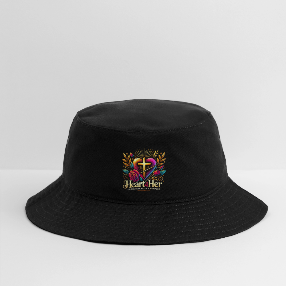 Heart4Her Bucket Hat - black