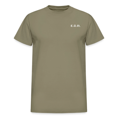 ADAM AND EVE (GENESIS CHAPTERS 1-3 COMIC STYLE ildan Ultra Cotton Adult T-Shirt - prairie dust