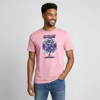 DJ ZMARIE "THE DANCING DJ" TM Gildan Ultra Cotton Adult T-Shirt - light pink