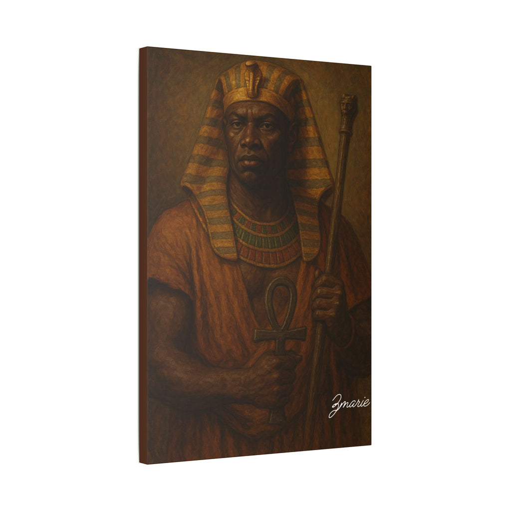 Pharaoh Shabaka 24 inch x 36inch Classic Stretched Canvas