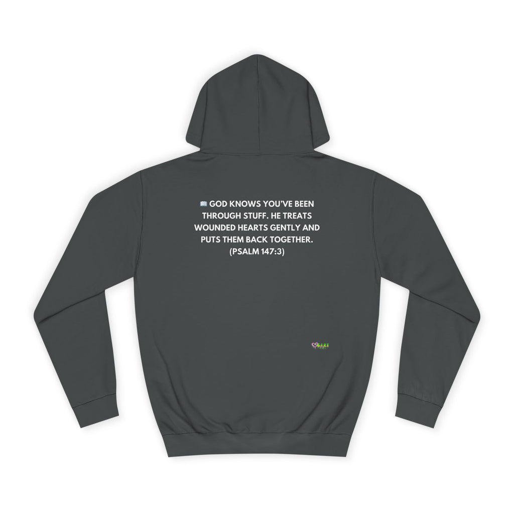 HANDLE WITH CARE Unisex College Hoodie