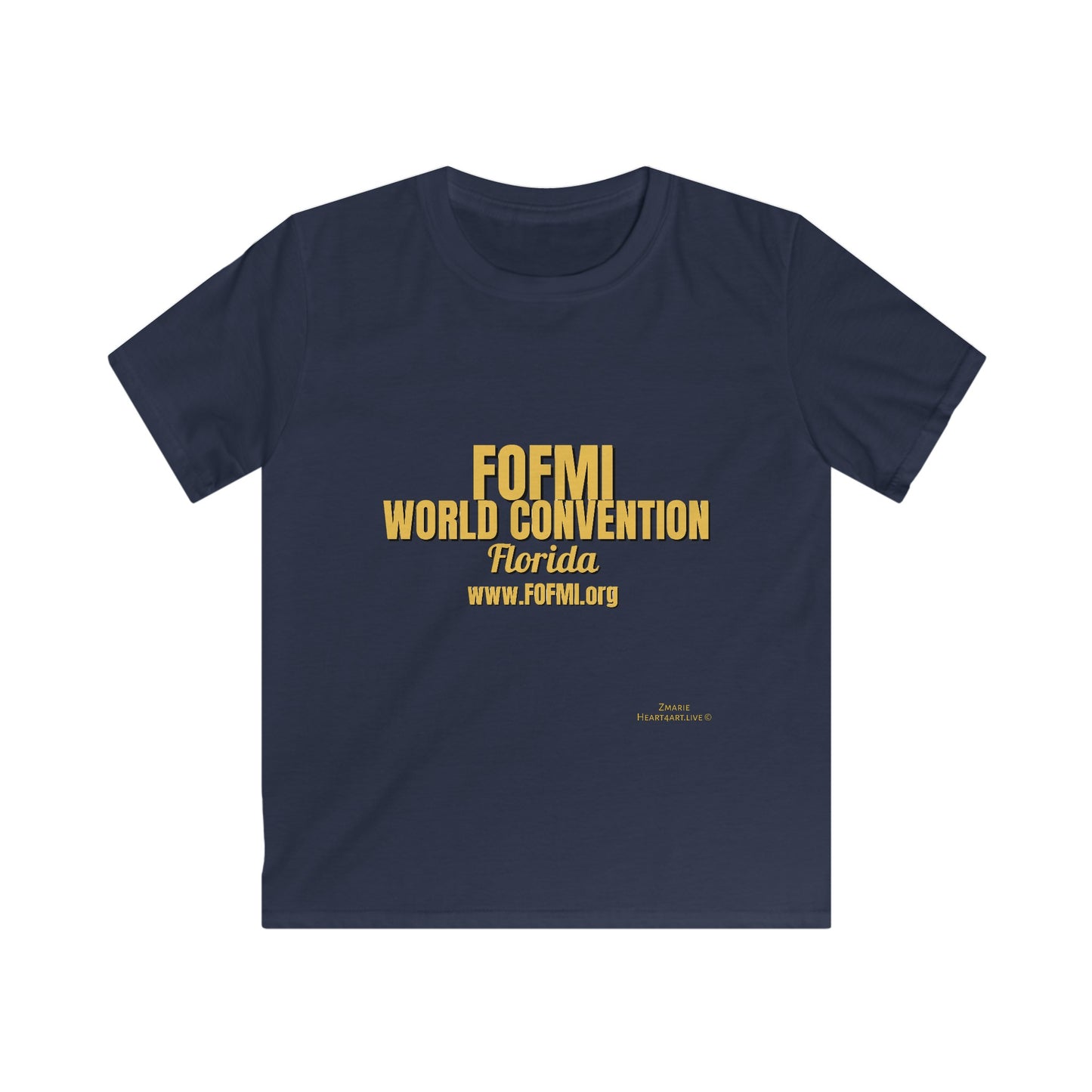 FOFMI WORLD CONVENTION Kids Softstyle Tee