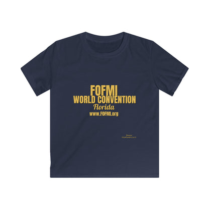 FOFMI WORLD CONVENTION Kids Softstyle Tee