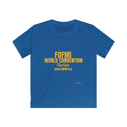 FOFMI WORLD CONVENTION Kids Softstyle Tee