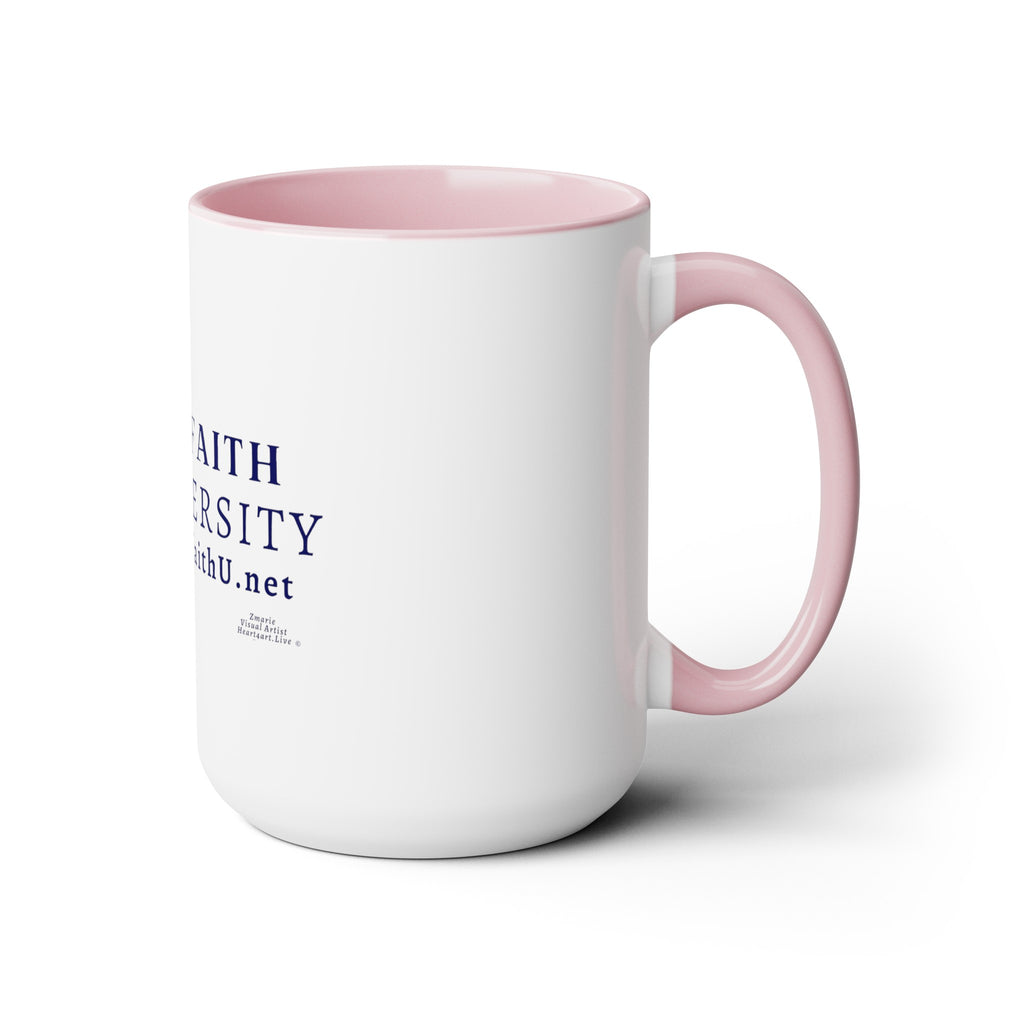 Interfaith University Two-Tone Coffee Mugs, 15oz