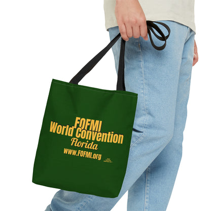 FOFMI WORLD CONVENTION Tote Bag (Green)