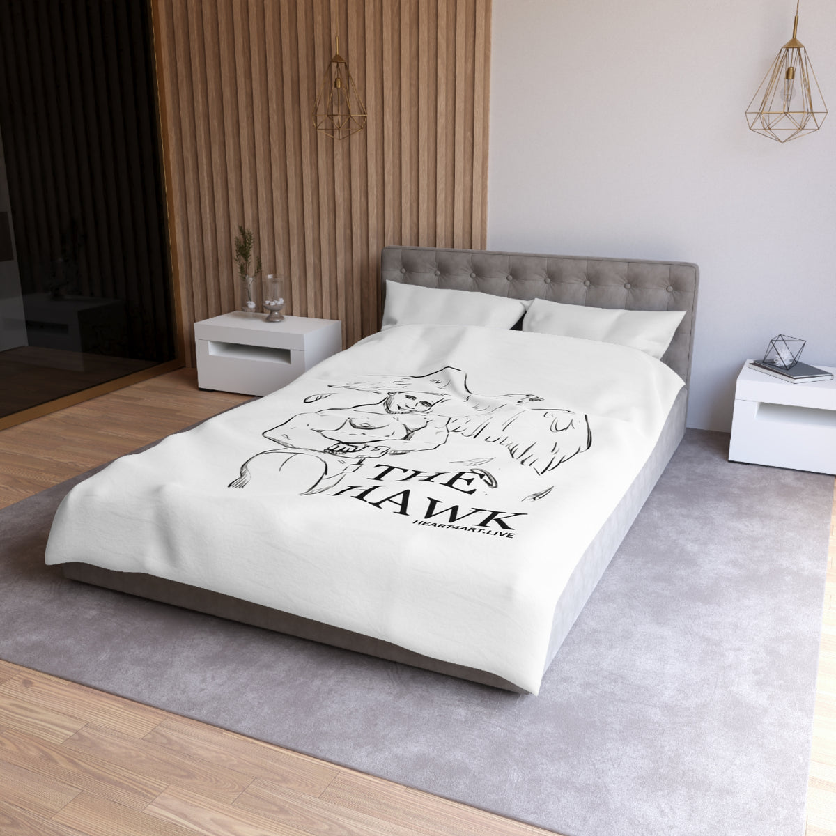 THE HAWK Microfiber Duvet Cover