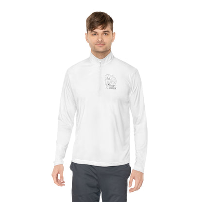 THE HAWK Unisex Quarter-Zip Pullover