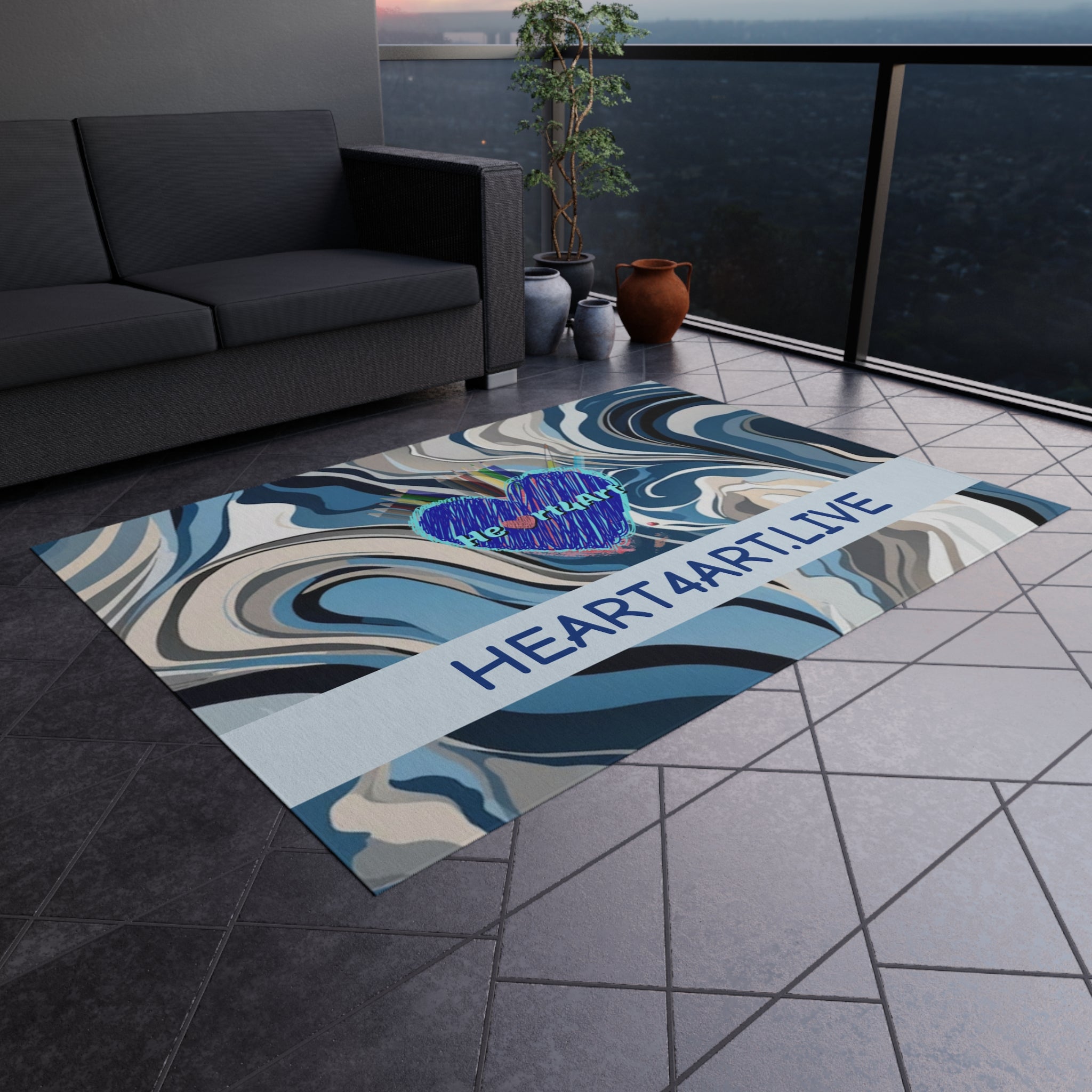HEART4ART Outdoor Rug