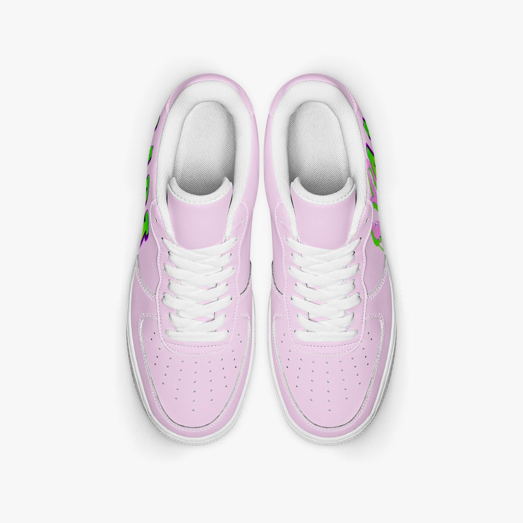 Heart4art Type 2 AF1 Low-Top Microfiber PU Leather Sports Sneakers