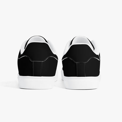 HEART4ART Low-Top Leather Sneakers - White/Black