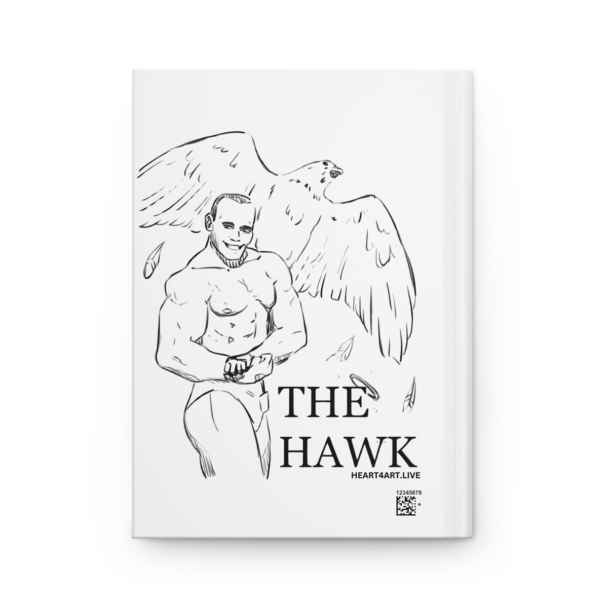 THE HAWK Hardcover Journal Matte