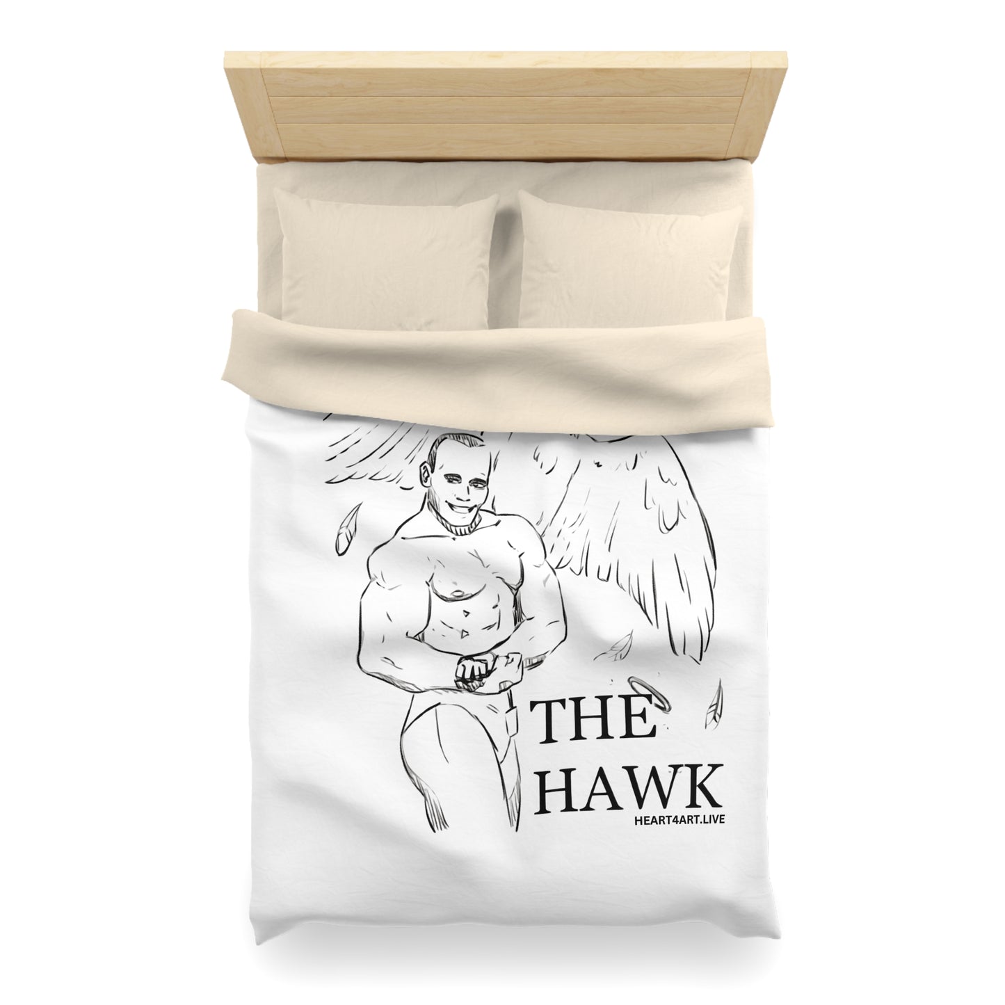 THE HAWK Microfiber Duvet Cover