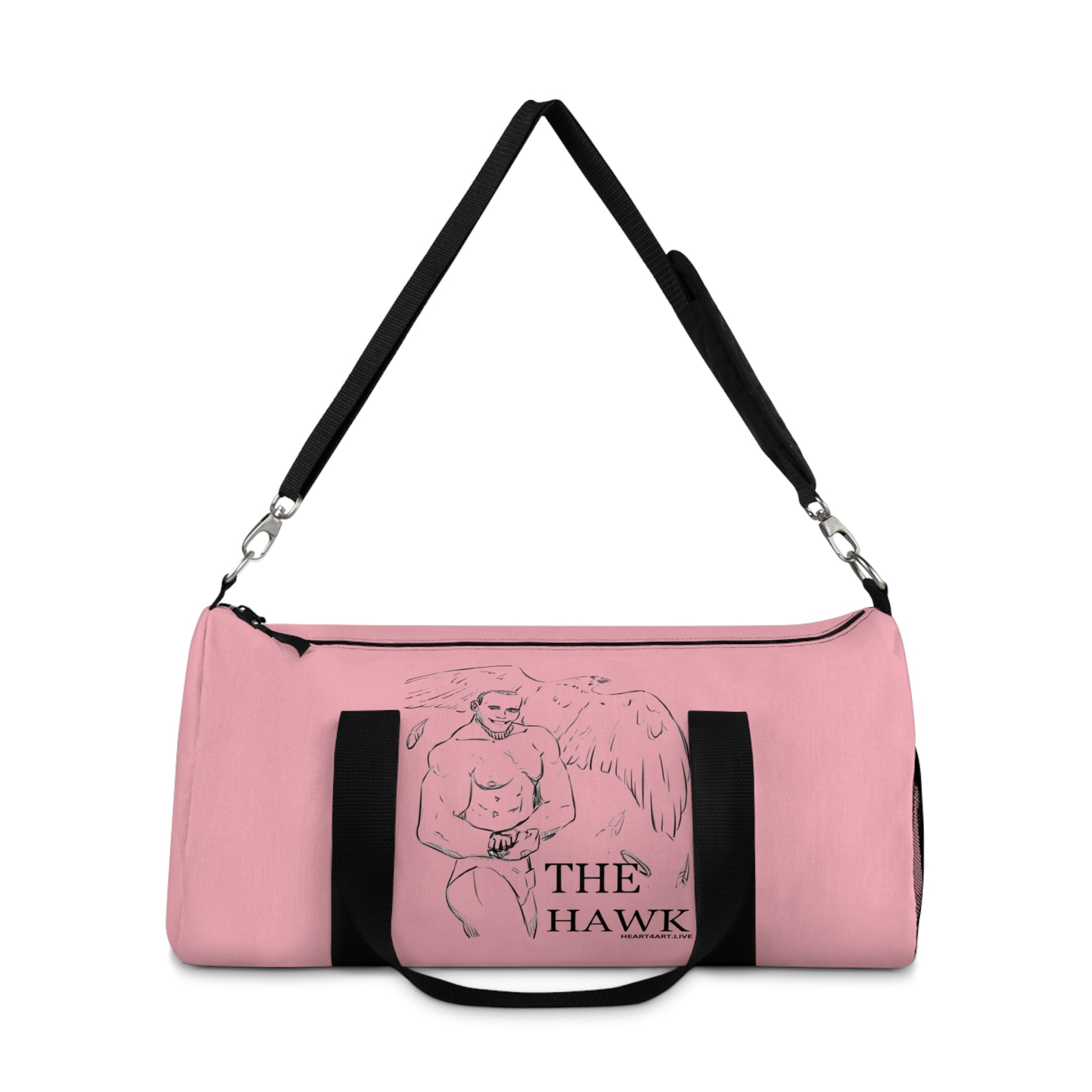 THE HAWK Duffel Bag (Light Pink)
