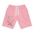THE HAWK Athletic Long Shorts (Light Pink)