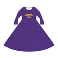 FOFMI WORLD CONVENTION 2023 Women's Long Sleeve Dress (Purple)
