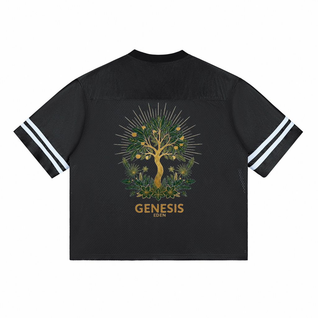 THE GENESIS COLLECTION: GARDEN Unisex Taped Mesh T-Shirt