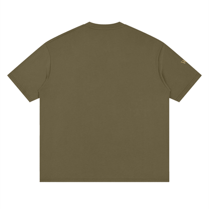 THE GENESIS COLLECTION- The Garden Unisex Streetwear Loose Drop Shoulder T-Shirt