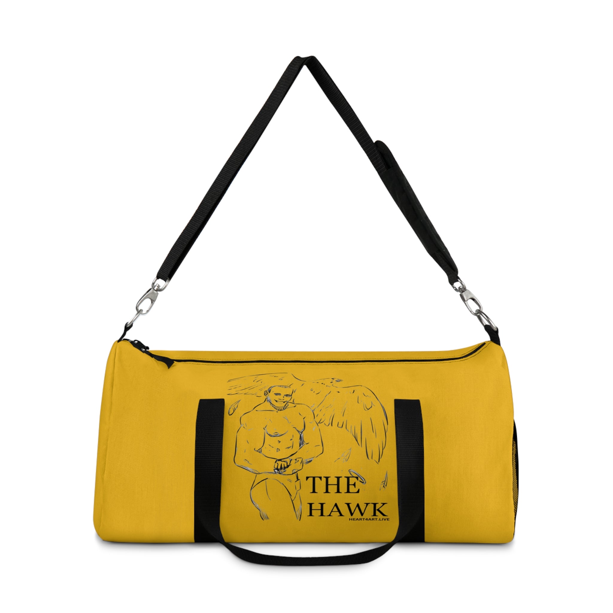 THE HAWK Duffel Bag (Gold)