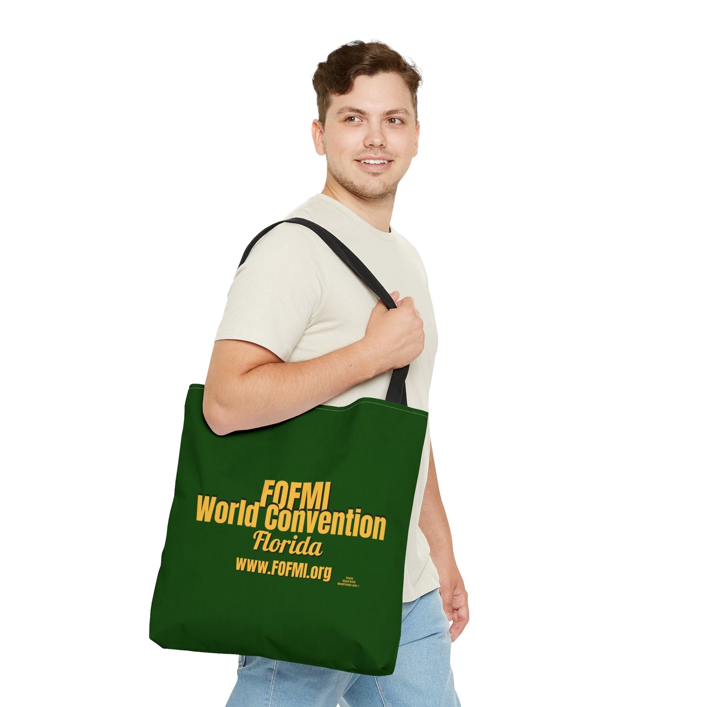 FOFMI WORLD CONVENTION Tote Bag (Green)