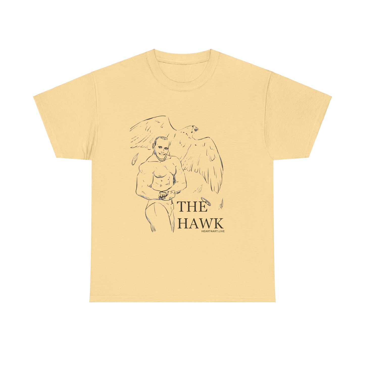 THE HAWK Unisex Heavy Cotton Tee