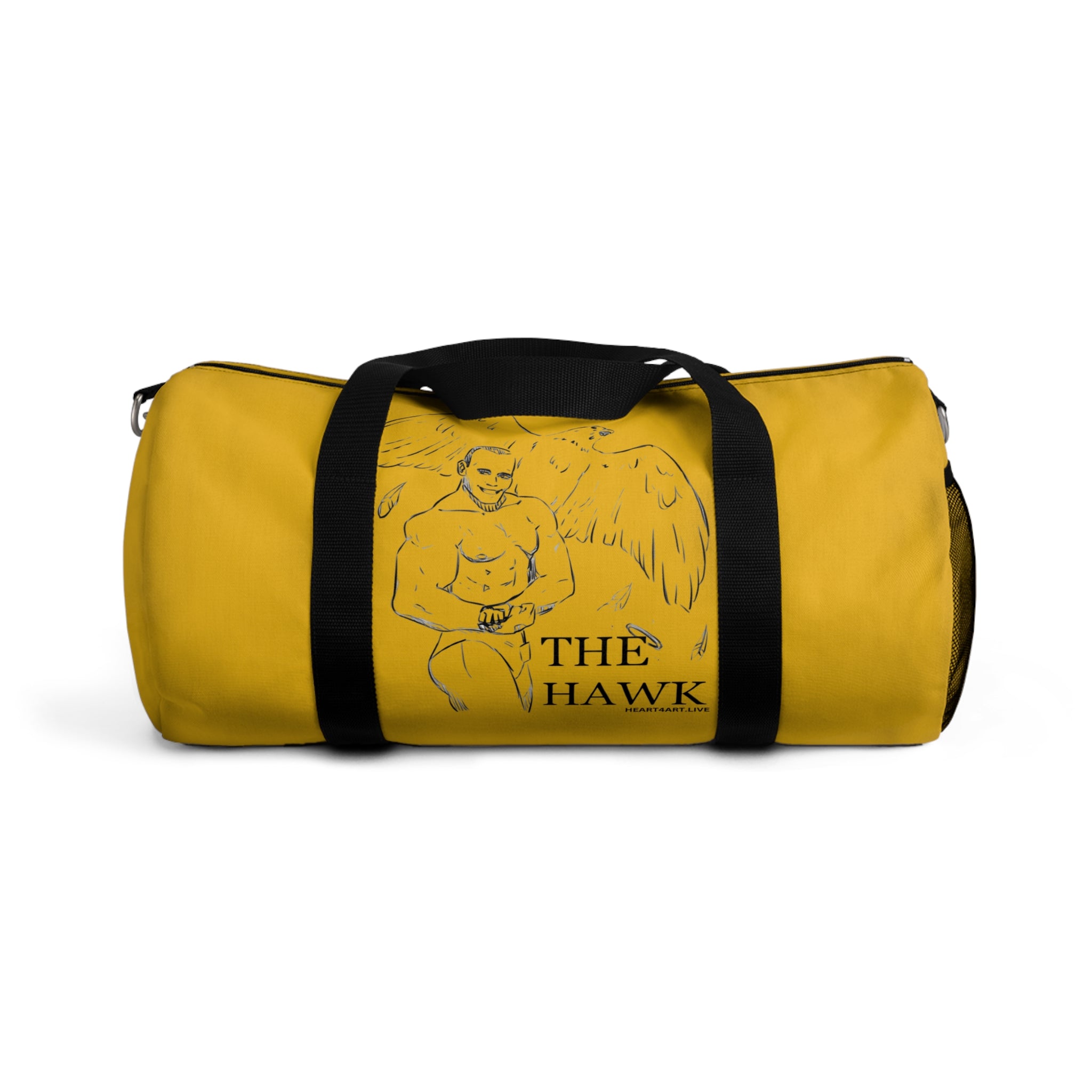 THE HAWK Duffel Bag (Gold)