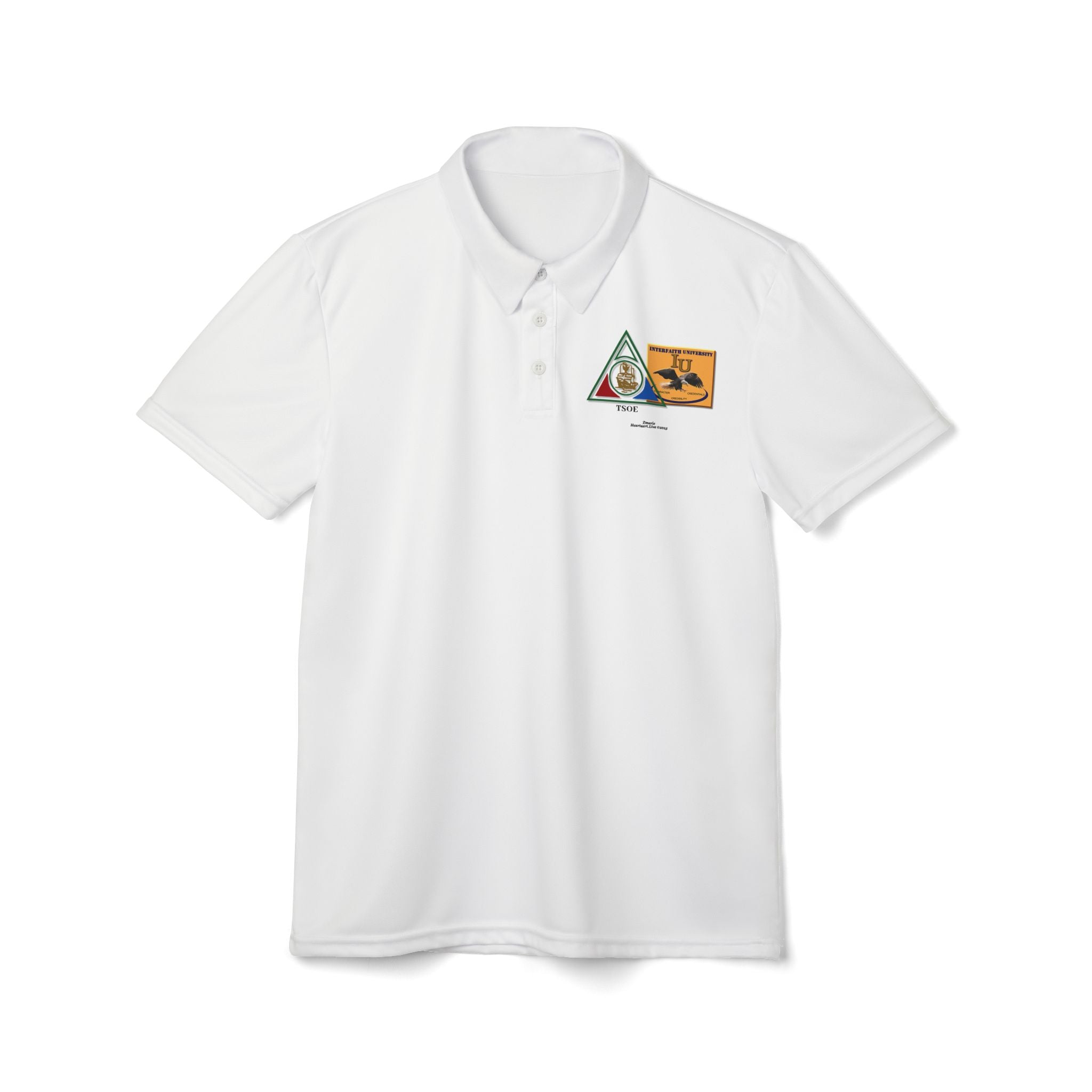 COTLG Jewel Dominion and Interfaith University Unisex Polo Shirt