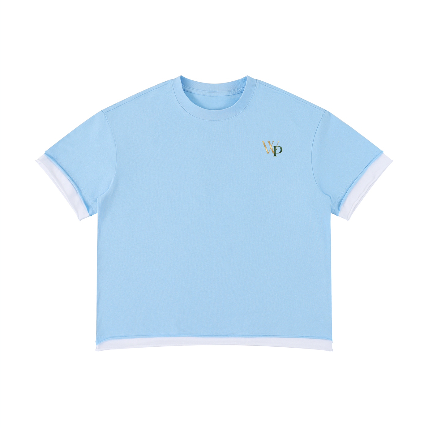 THE GENESIS COLLECTION: GARDEN Unisex Boxy Color Block T-Shirt